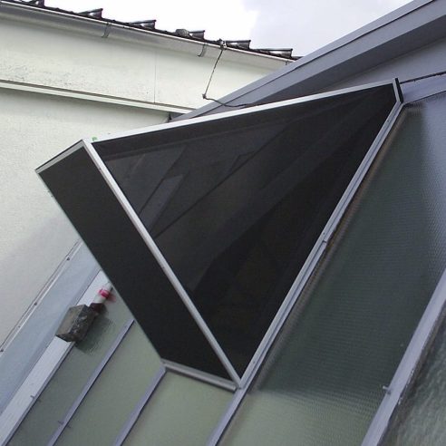 Passgenauer Insektenschutz an Gaubenfenster