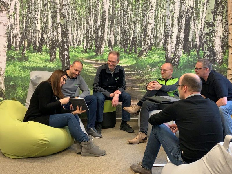 Agile Besprechung